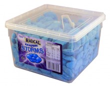 Radical Storms - Blue Raspberry (Our main image of this Confectionery)