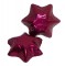 Chocolate Gems - Chocolate Stars - Burgundy Foil (Our main image of this Confectionery)