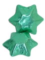 Chocolate Gems - Chocolate Stars - Ice Green Foil (Our main image of this Confectionery)