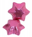 Chocolate Gems - Chocolate Stars - Pink Foil (Our main image of this Confectionery)