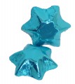 Chocolate Gems - Chocolate Stars - Light Blue Foil (Our main image of this Confectionery)