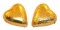 Chocolate Gems - Chocolate Hearts - Gold Foil (Our main image of this Confectionery)