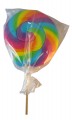 Round Rainbow Lollipop (Our main image of this Confectionery)