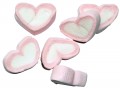 Heart Shaped Pink and White Marshmallows (Our main image of this Confectionery)