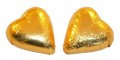 Chocolate Gems - Chocolate Hearts - Gold Foil (Our main image of this Confectionery)