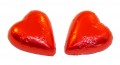 Chocolate Gems - Chocolate Hearts - Red Foil (Our main image of this Confectionery)