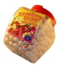 Strawberries and Cream Bubble Gum (Our main image of this Confectionery)