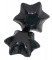 Chocolate Gems - Chocolate Stars - Black Foil (Our main image of this Confectionery)