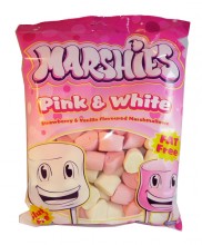 Marshies Pink and White Marshmallows (Our main image of this Confectionery)