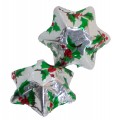 Chocolate Gems - Chocolate Stars - Holly Foil (Our main image of this Confectionery)
