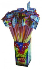 Giant Rainbow Straws (Our main image of this Confectionery)