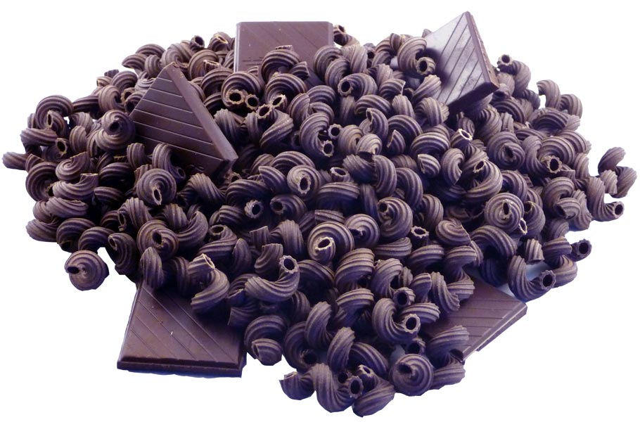 Decadent Chocolate Dessert Pasta - An amazingly unqiue dessert