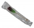 Swizzle Stick - Christmas Green and Red Green Apple  Flavour (Our main image of this Confectionery)