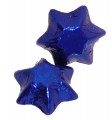 Chocolate Gems - Chocolate Stars - Royal Blue Foil (Our main image of this Confectionery)