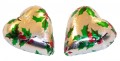 Chocolate Gems - Chocolate Hearts - Holly Foil (Our main image of this Confectionery)