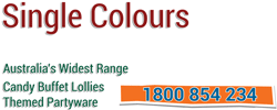 Candy Buffet and Lolly table supplies - Single colour confectionery